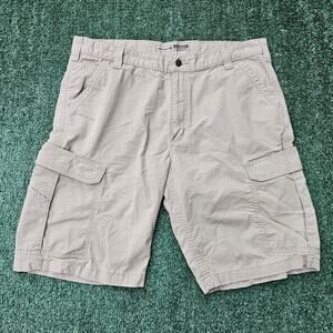 Carhartt Force Relaxed Fit Ripstop Cargo Work Shorts Mens 38 Beige BS3543-M